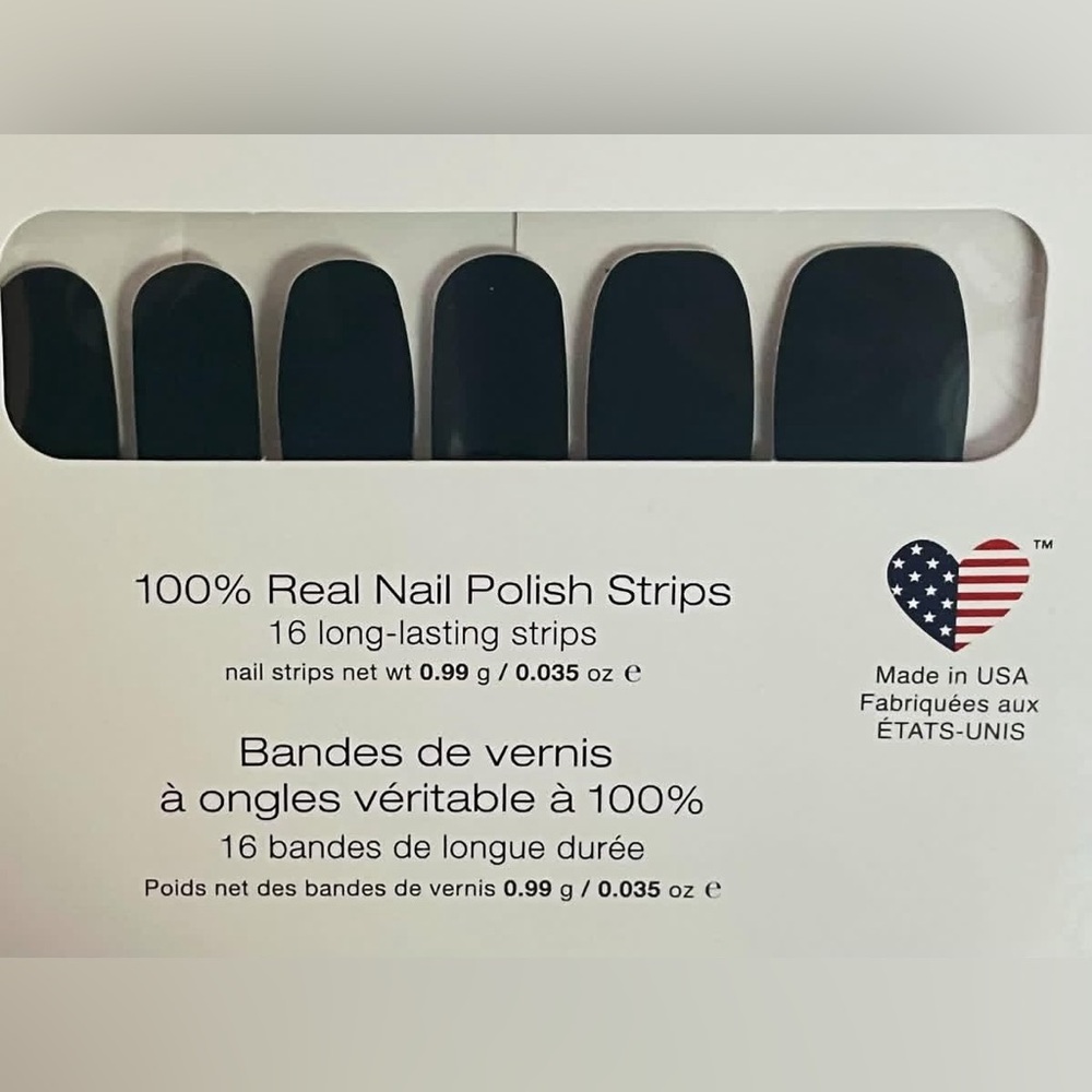 NWT- Color Street Dark Green Nail Polish Strips